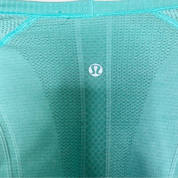 Lululemon swiftly tech short sleeve crew Aqua Mint Teal - Picture 8 of 8